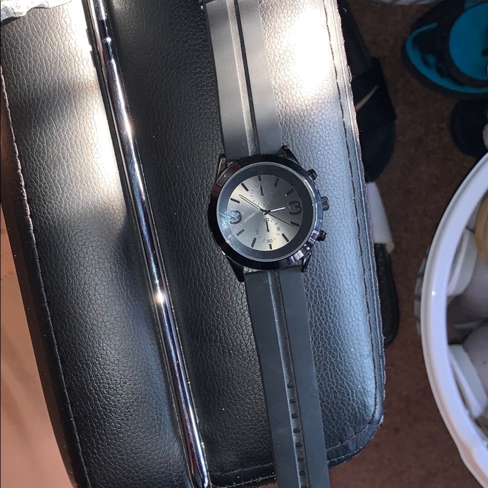 Black Kenneth Cole reaction watch